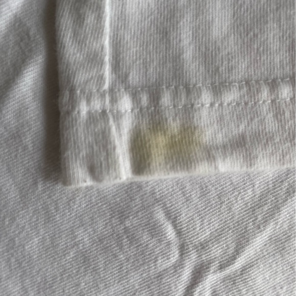 SIDEOUT Navy Blue & Red Varsity Striped Sleeve Logo T-Shirt - Picture 8 of 8